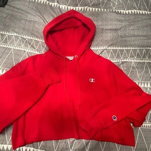 Champion Vibrant Red Hoodie